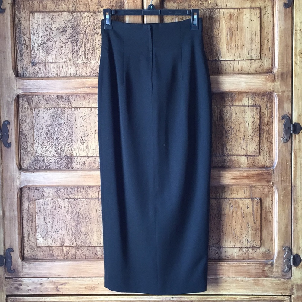 Vintage 80’s Moschery 100% Wool Pencil Skirt